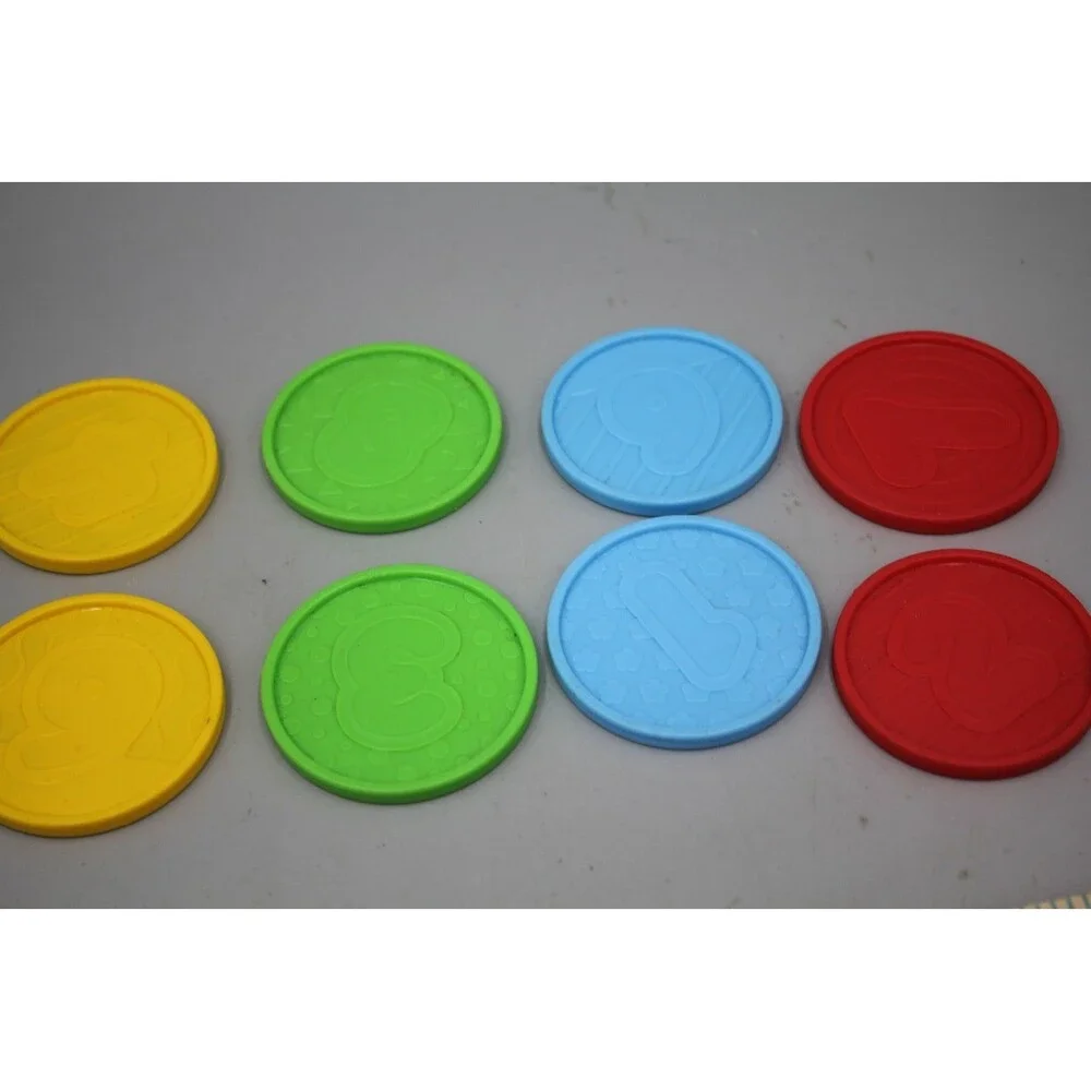 QTY:8 Fisher Price Laugh and Learn SMART STAGES Piggy Bank Replacement Coins